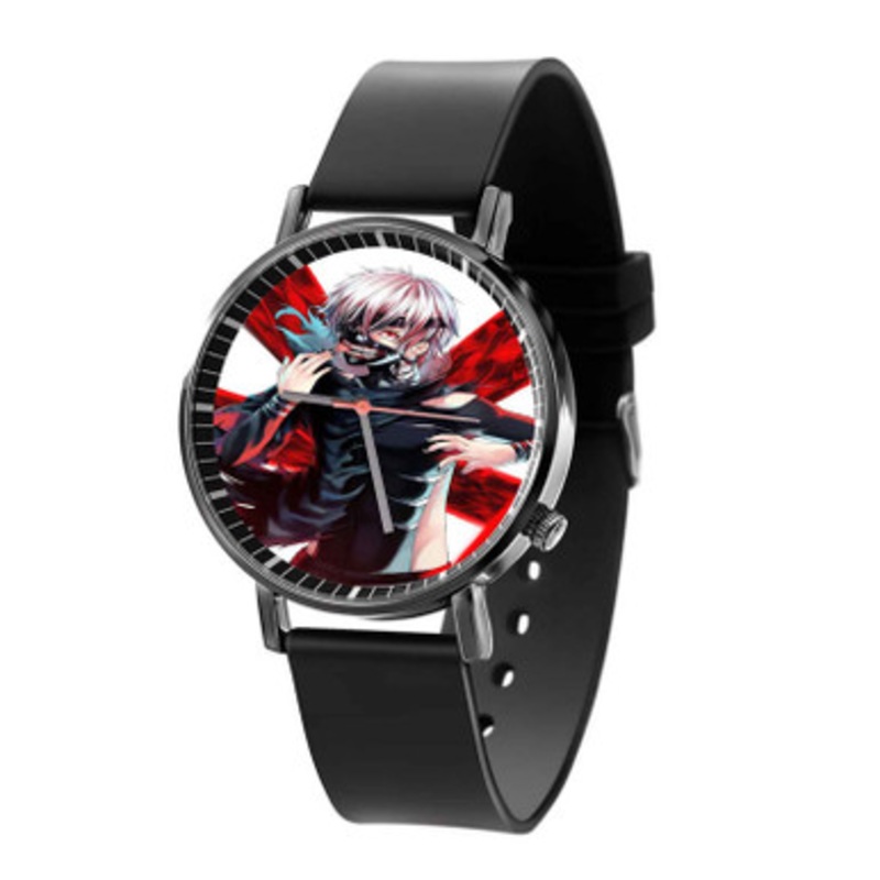 Tokyo Ghoul Art Black Quartz Watch Unisex With Premium Gift Box