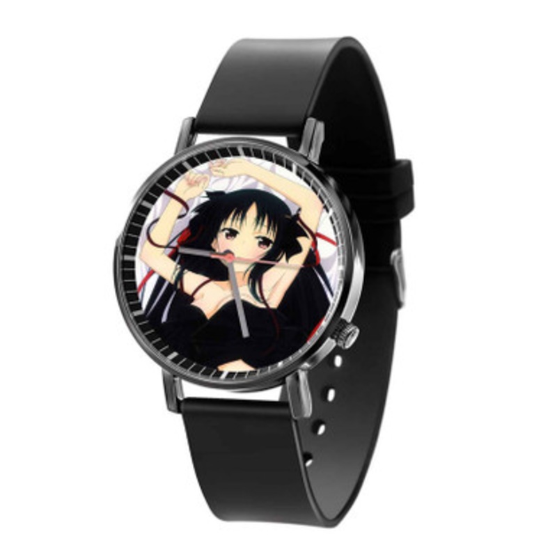 Unbreakable Machine Doll Black Quartz Watch Unisex With Premium Gift Box