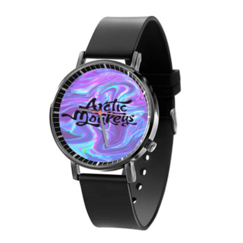 Arctic Monkeys 2 Black Quartz Watch Unisex With Premium Gift Box