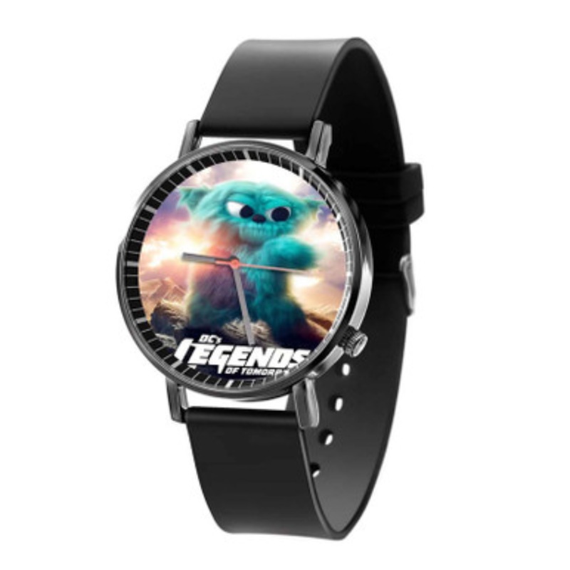 DC s Legends of Tomorrow Black Quartz Watch Unisex With Premium Gift Box
