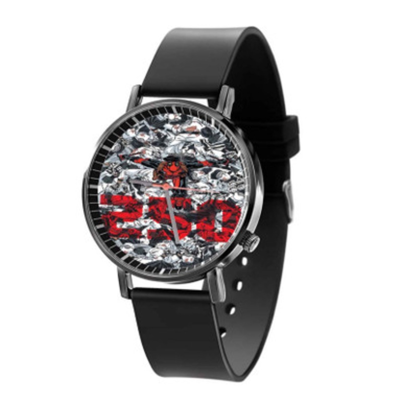 Deadpool 250 Marvel Black Quartz Watch Unisex With Premium Gift Box