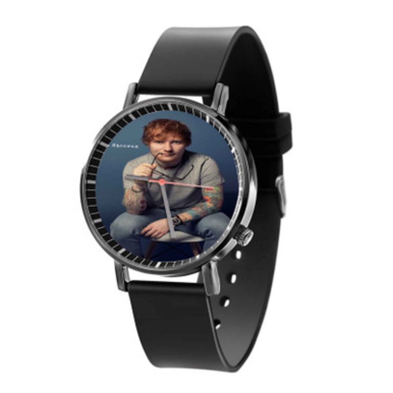 Ed Sheeran Sell Black Quartz Watch With Premium Gift Box for Unisex
