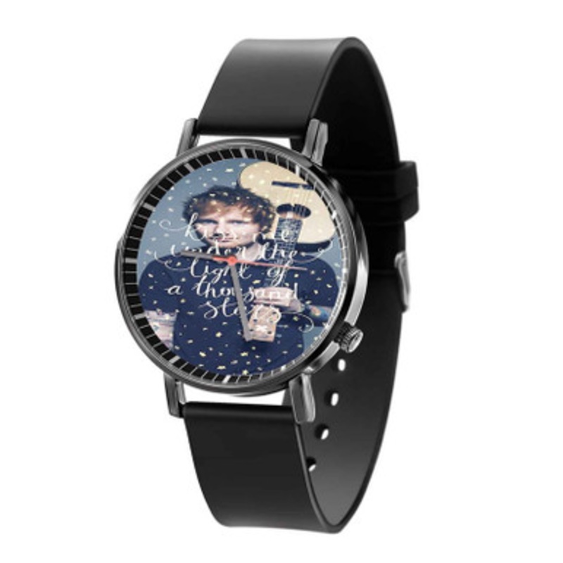 Ed Sheeran Thinking Out Loud Black Quartz Watch Unisex With Premium Gift Box