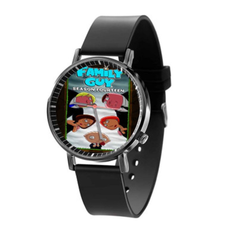 Family Guy Season Fourteen Unisex Black Quartz Watch With Premium Gift Box