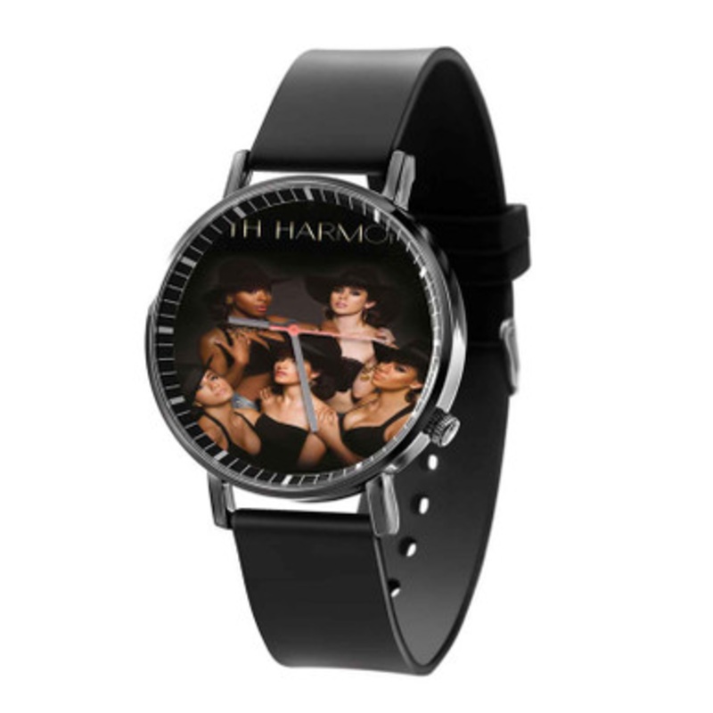 Fifth Harmony Art Unisex Black Quartz Watch With Premium Gift Box