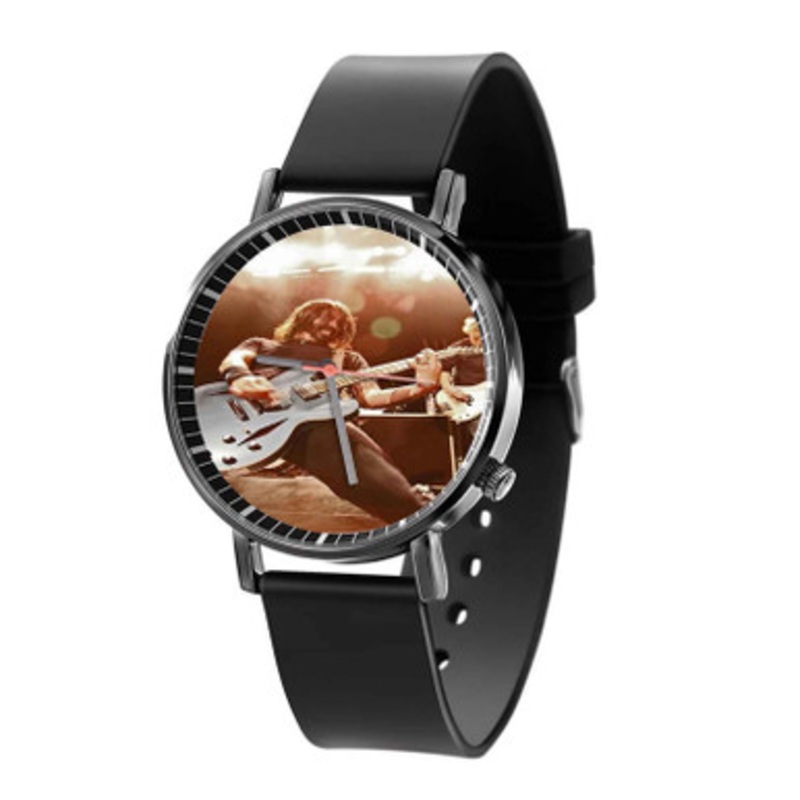Foo Fighters Arts Black Quartz Watch Unisex With Premium Gift Box