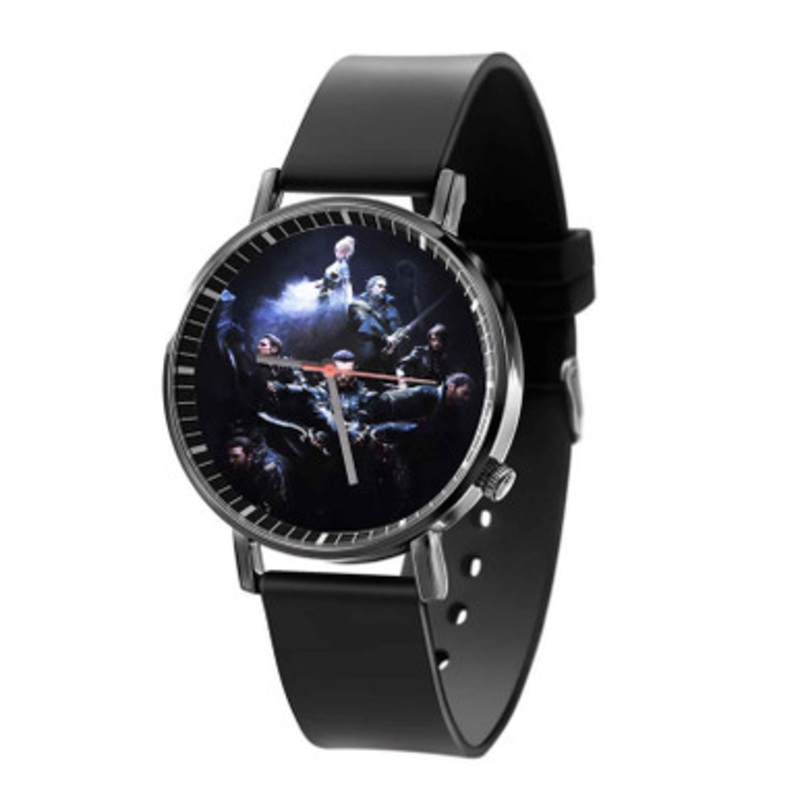 Get A Fancy Kingsglaive Final Fantasy XV Unisex Black Quartz Watch With Premium Gift Box