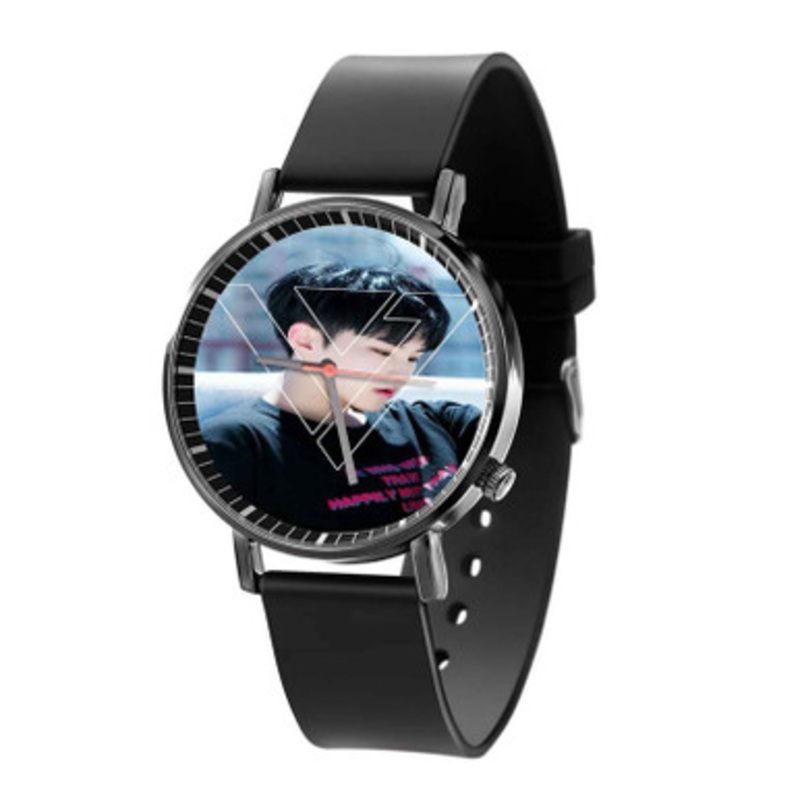 Hoshi Seventeen Black Quartz Watch With Premium Gift Box for Unisex