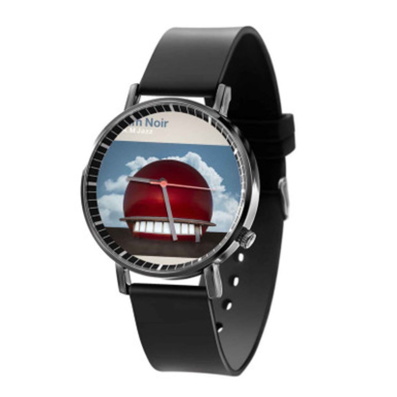 Jim Noir A M Jazz Black Quartz Watch Unisex With Premium Gift Box