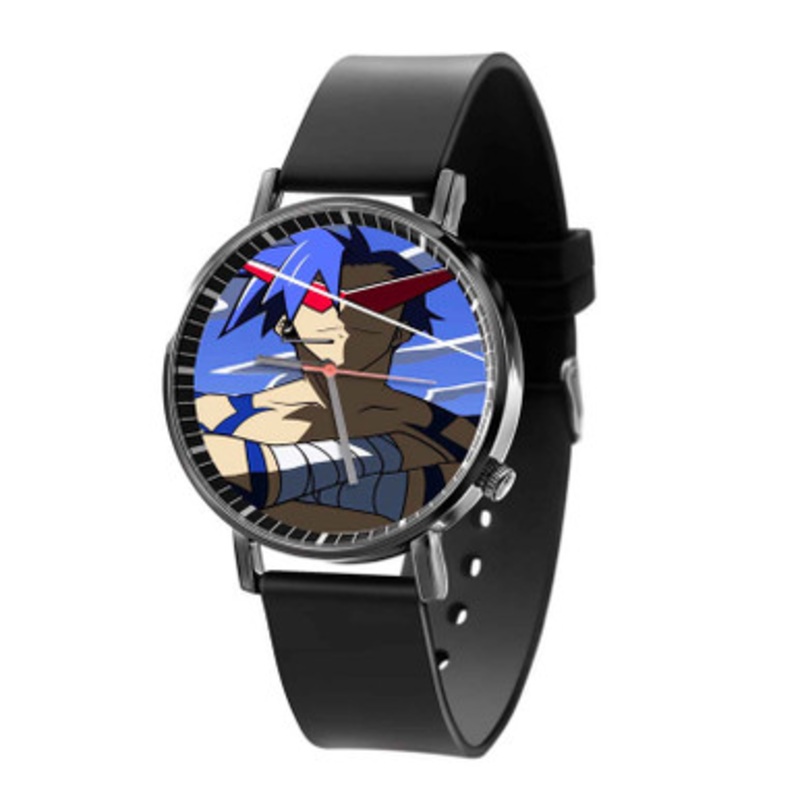 Kamina From Gurren Lagann Black Quartz Watch Unisex With Premium Gift Box