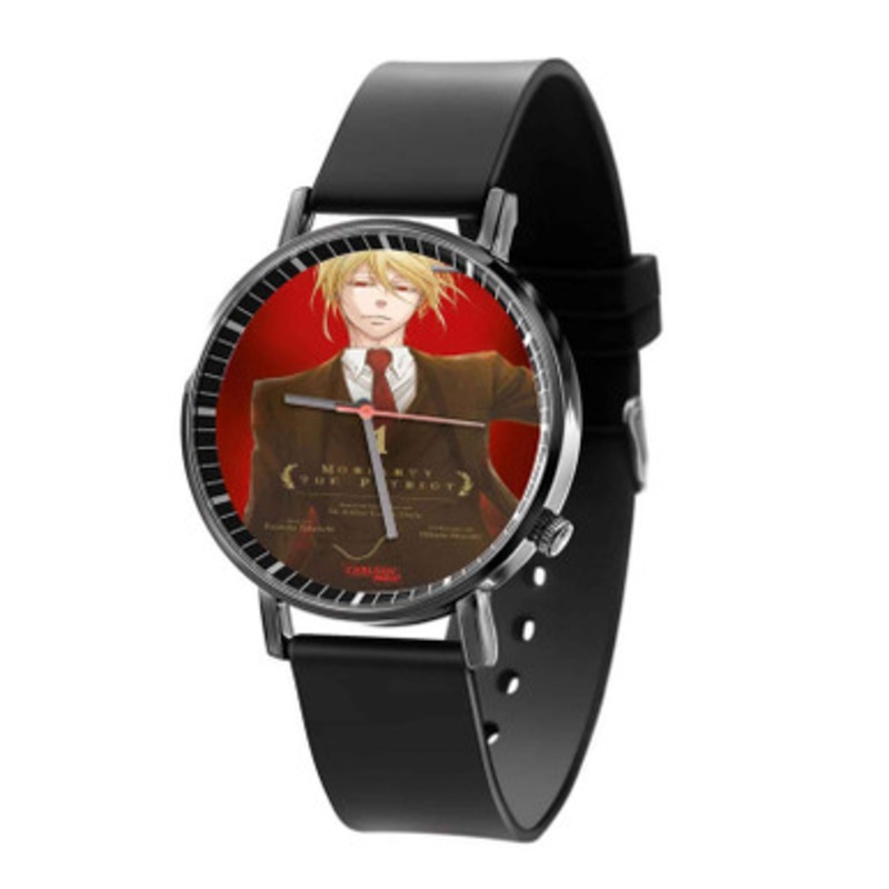 Moriarty the Patriot Black Quartz Watch With Premium Gift Box for Unisex