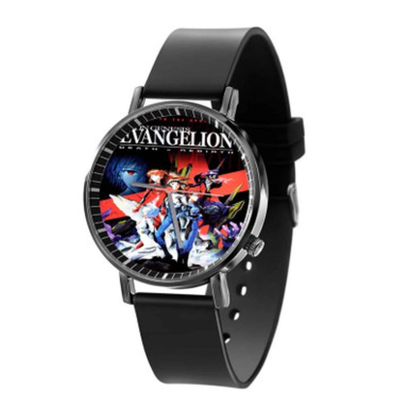 Neon Genesis Evangelion Sell Black Quartz Watch With Premium Gift Box for Unisex