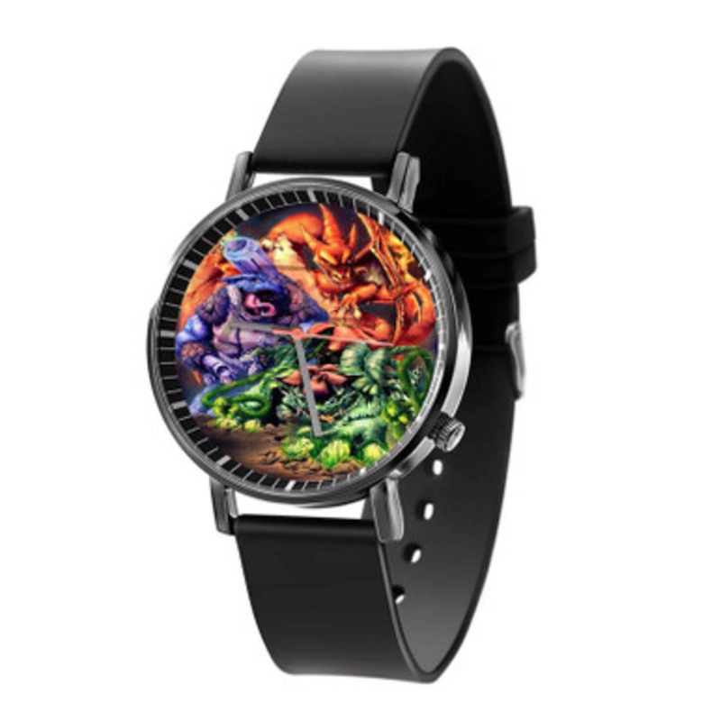 Pokemon Mega Evolution Unisex Black Quartz Watch With Premium Gift Box
