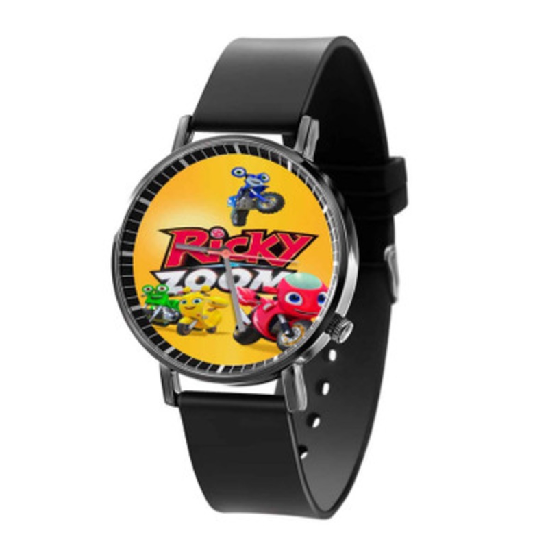 Ricky Zoom Black Quartz Watch With Premium Gift Box for Unisex