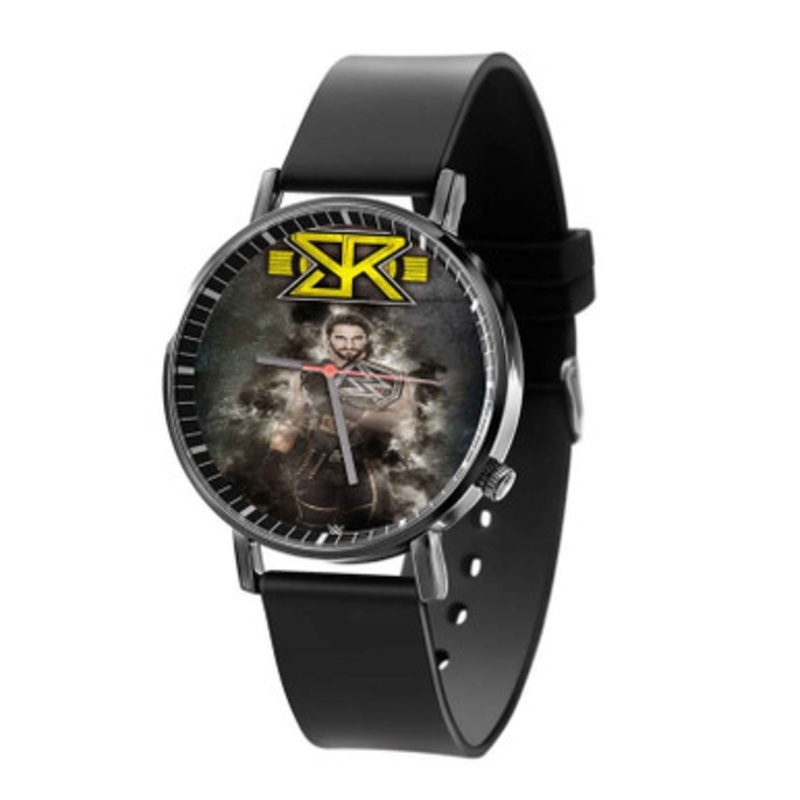 Seth Rollins Black Quartz Watch Unisex With Premium Gift Box
