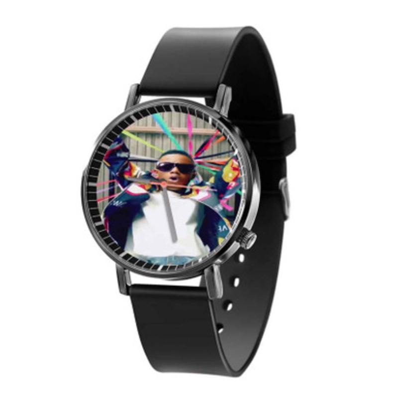 Silento Glassess Black Quartz Watch Unisex With Premium Gift Box