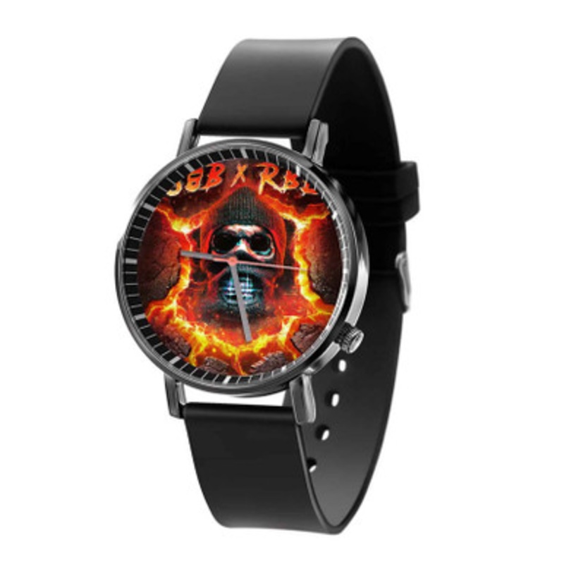 SOB x RBE GANGIN II Black Quartz Watch Unisex With Premium Gift Box