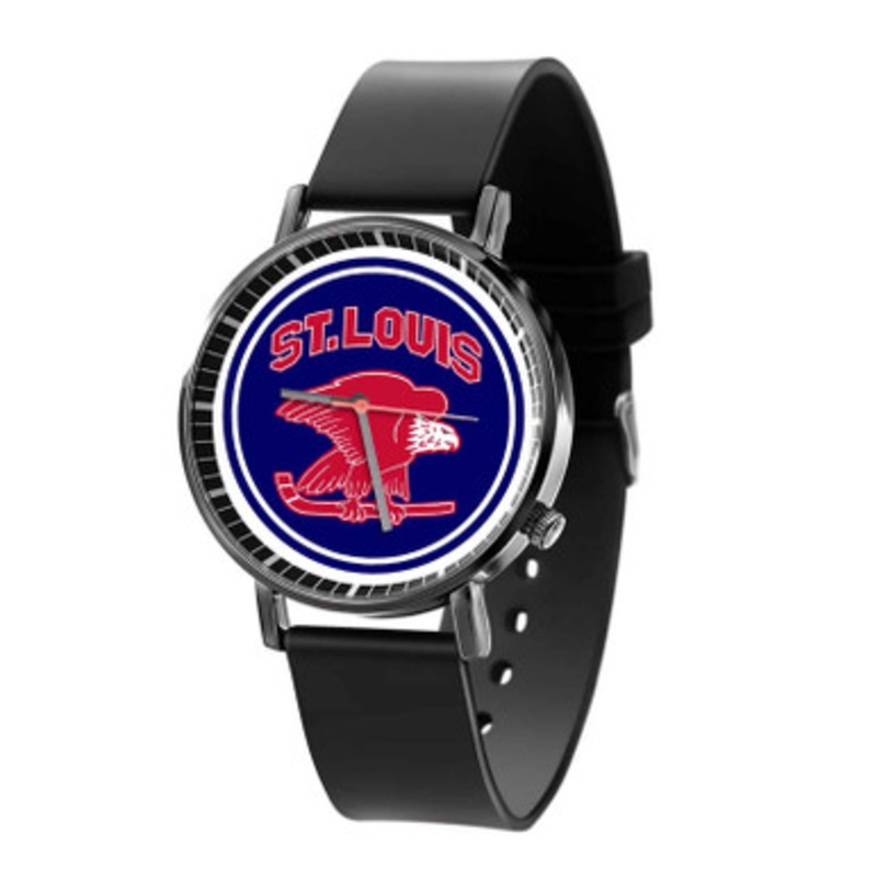 St Louis Eagles NHL Sport Black Quartz Watch Unisex With Premium Gift Box