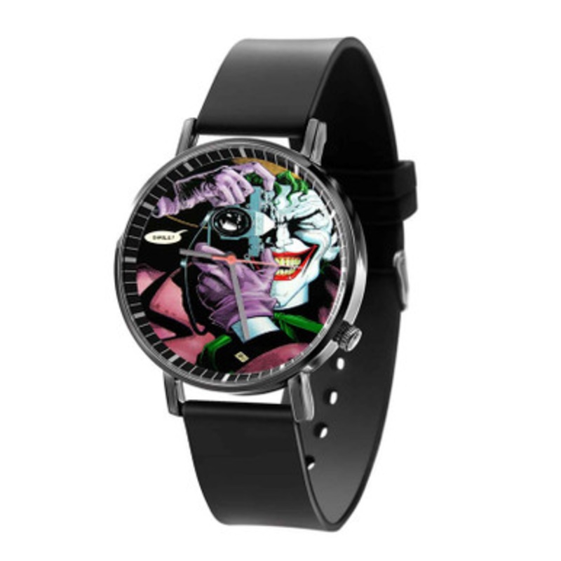 The Killing Joke DC Comics Unisex Black Quartz Watch With Premium Gift Box