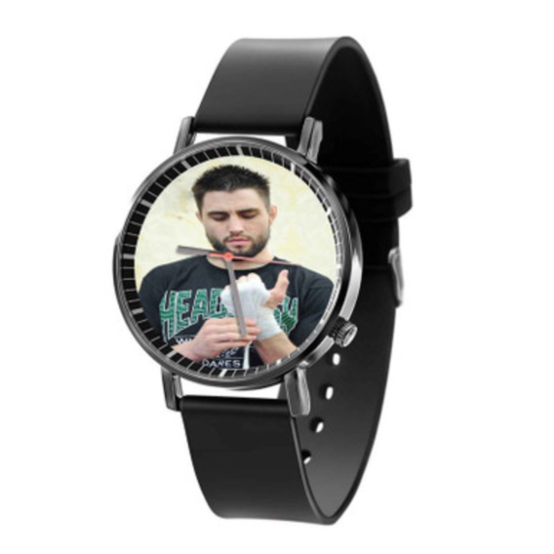 The Natural Born Killer Carlos Condit UFC Black Quartz Watch Unisex With Premium Gift Box