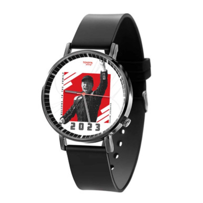 Tyler Reddick Black Quartz Watch Unisex With Premium Gift Box