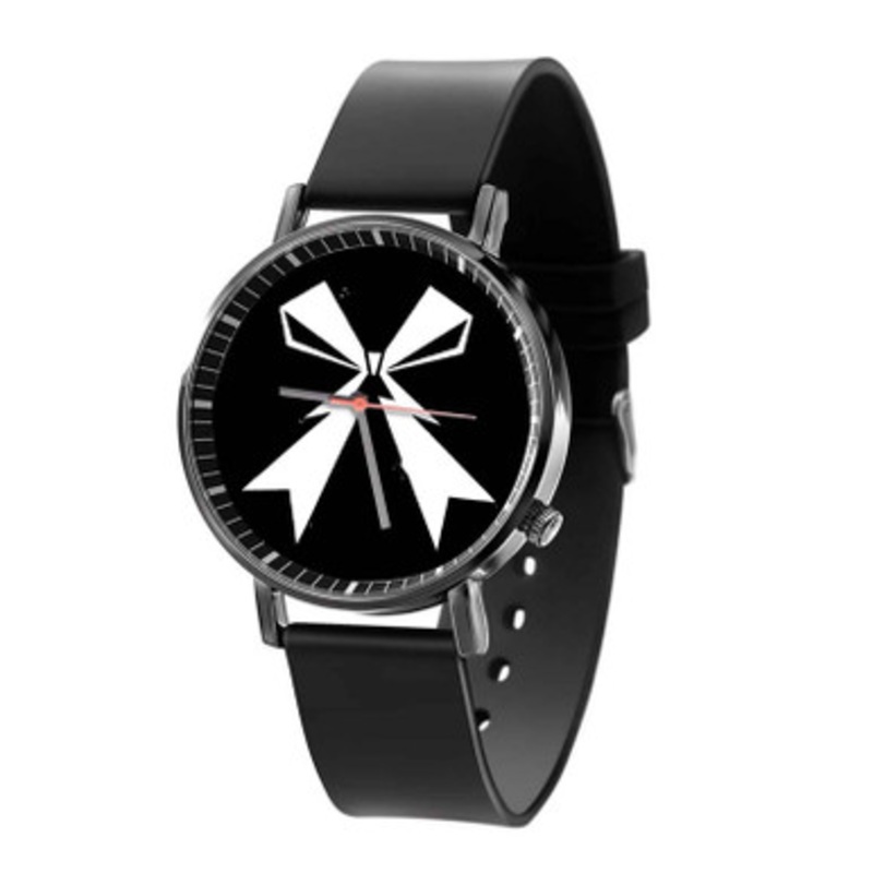 World Domination Band Maid Black Quartz Watch Unisex With Premium Gift Box