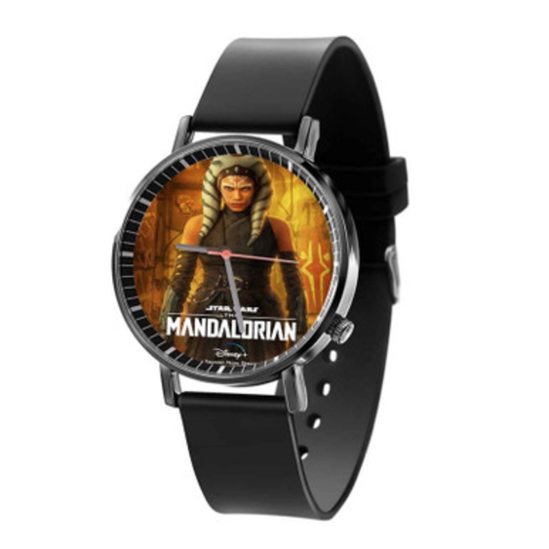 Ahsoka Tano Mandalorian Black Quartz Watch Unisex With Premium Gift Box