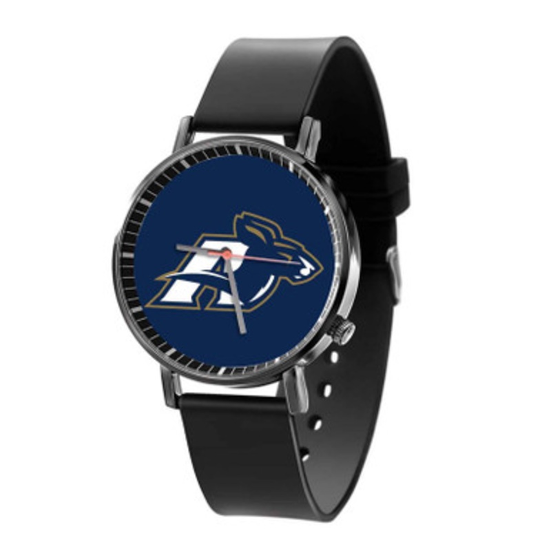 Akron Zips Black Quartz Watch Unisex With Premium Gift Box