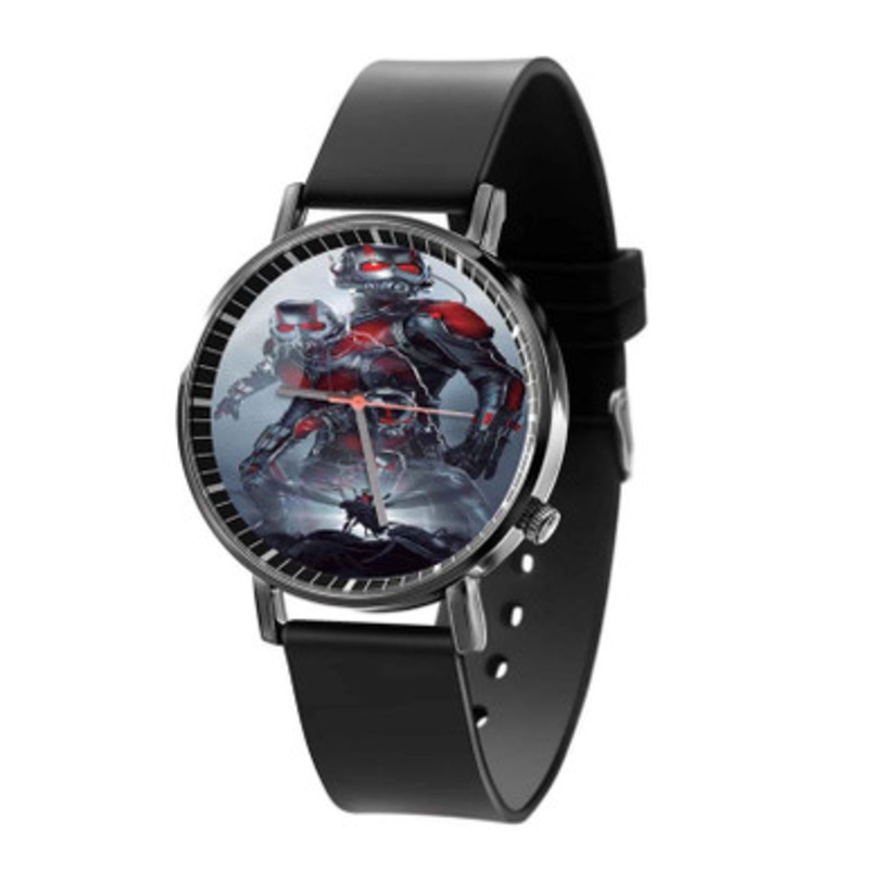 Ant Man Superhero Black Quartz Watch Unisex With Premium Gift Box