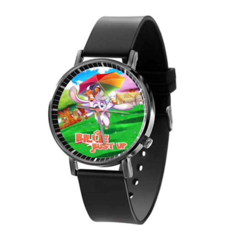 Billie Bust Up Black Quartz Watch With Premium Gift Box for Unisex