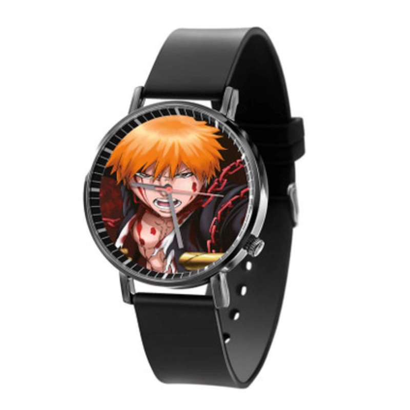 Bleach the Movie Hell Verse Black Quartz Watch Unisex With Premium Gift Box