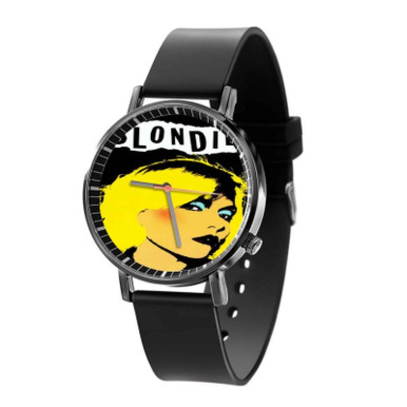 Blondie Punk Black Quartz Watch Unisex With Premium Gift Box