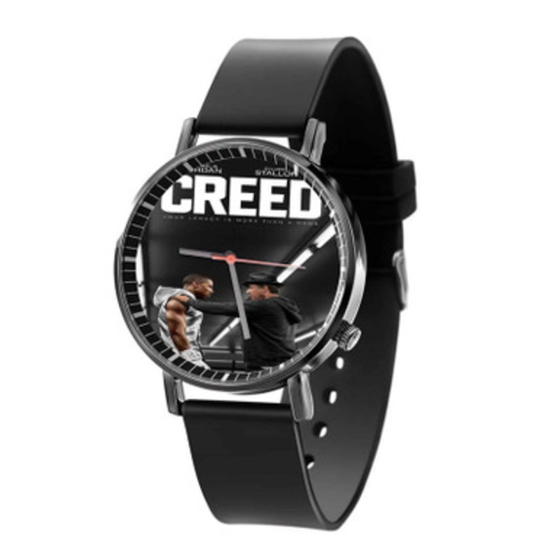 Creed Movie Black Quartz Watch Unisex With Premium Gift Box