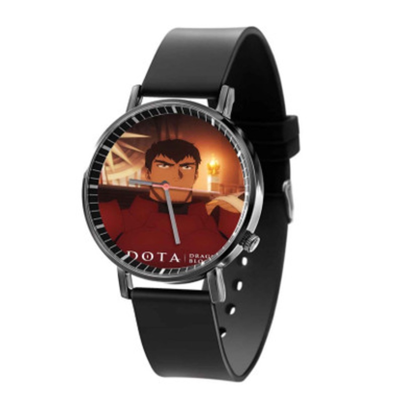 Dota Dragon s Blood Black Quartz Watch With Premium Gift Box for Unisex