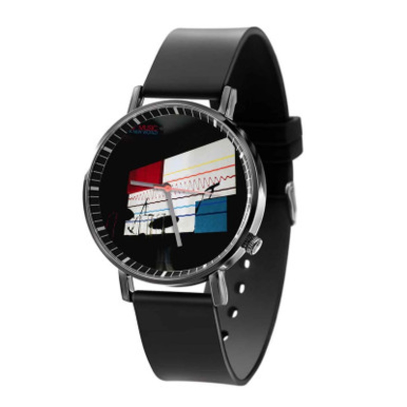 Field Music Making a New World Black Quartz Watch Unisex With Premium Gift Box