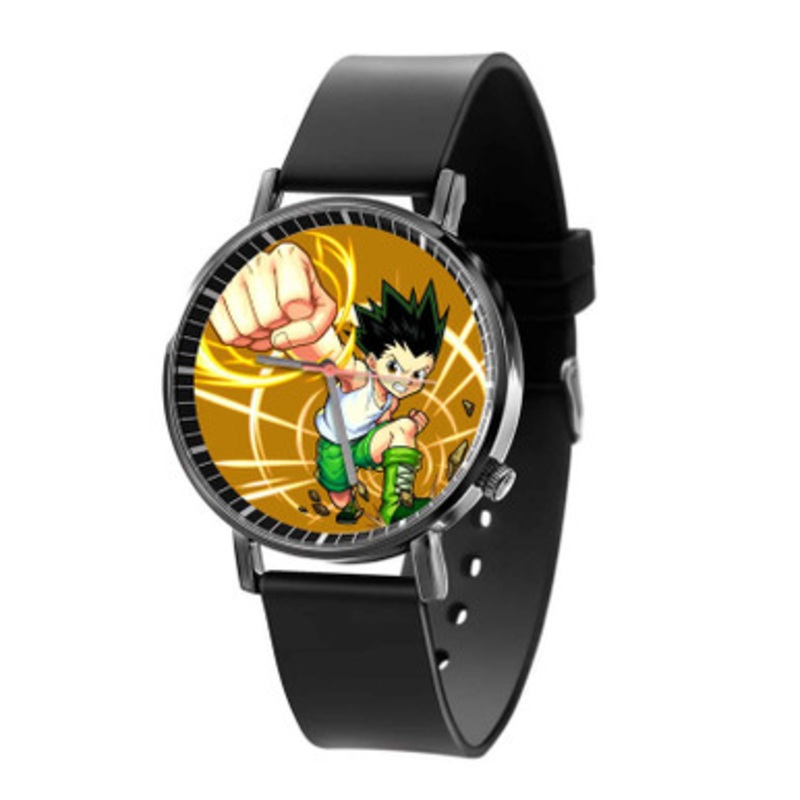 Gon Freecss Hunter x Hunter Black Quartz Watch With Premium Gift Box for Unisex