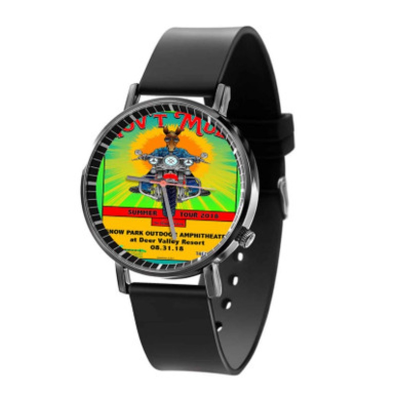 Gov t Mule Black Quartz Watch With Premium Gift Box for Unisex