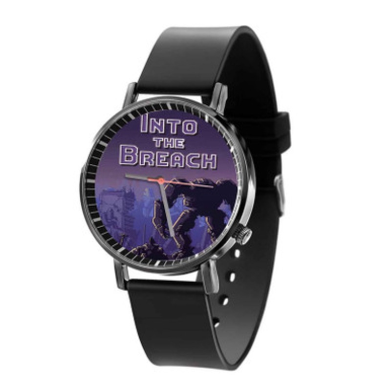 Into the Breach Black Quartz Watch Unisex With Premium Gift Box