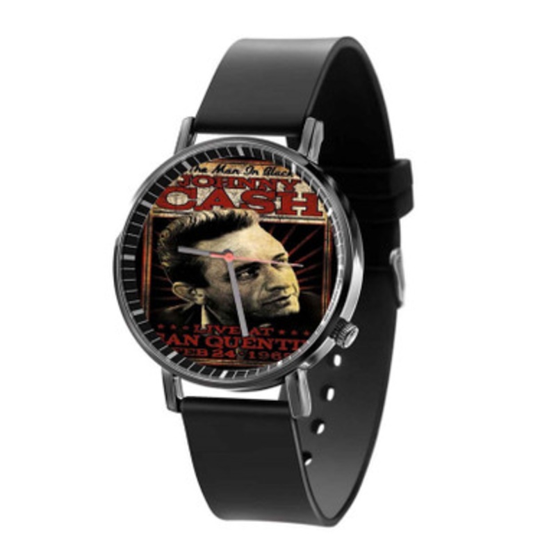 Johnny Cash Sell Unisex Quartz Watch With Premium Gift Box