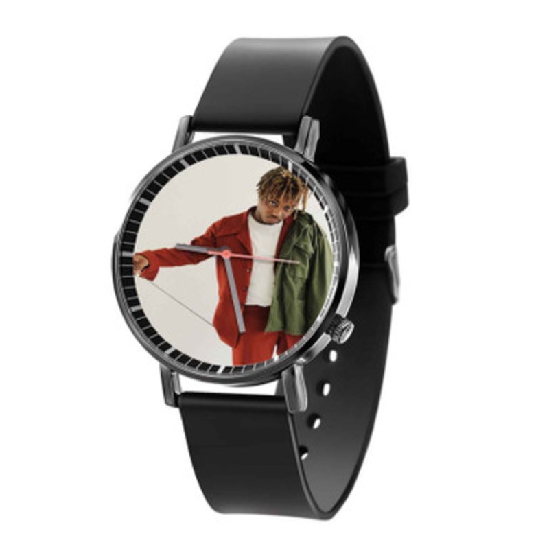 Juice WRLD Hip Hop Black Quartz Watch With Premium Gift Box for Unisex