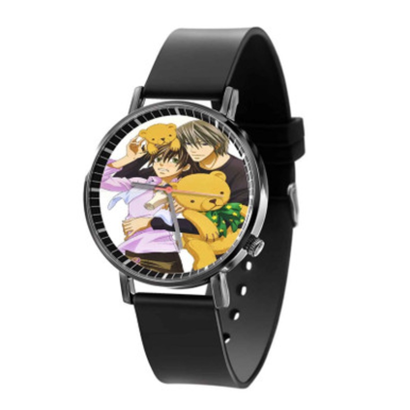 Junjou Romantica Misaki and Usami Black Quartz Watch Unisex With Premium Gift Box