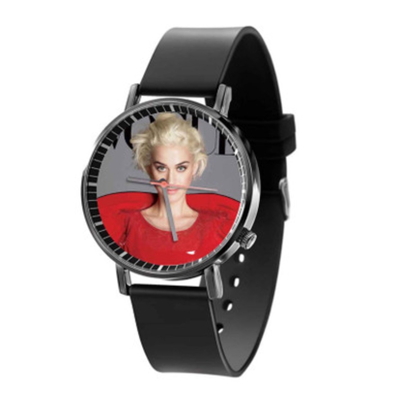 Katy Perry Arts Black Quartz Watch With Premium Gift Box for Unisex