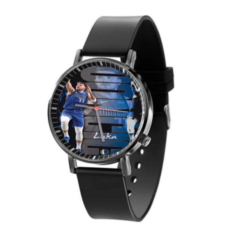 Luka Don i Dallas Mavericks Black Quartz Watch With Premium Gift Box for Unisex