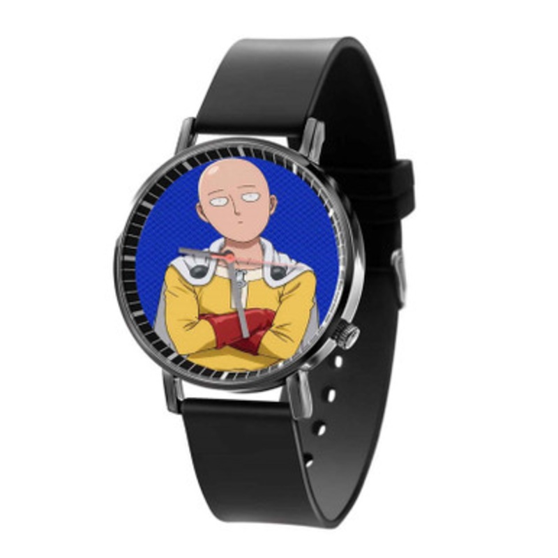 Saitama One Punch Man Arts Unisex Quartz Watch With Premium Gift Box