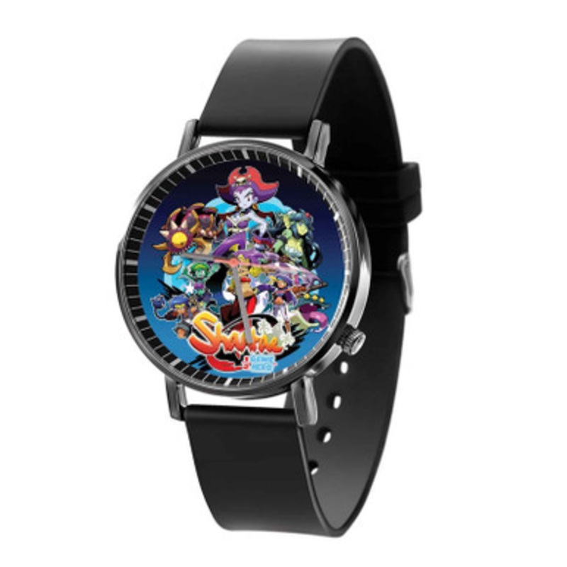 Shantae Black Quartz Watch Unisex With Premium Gift Box