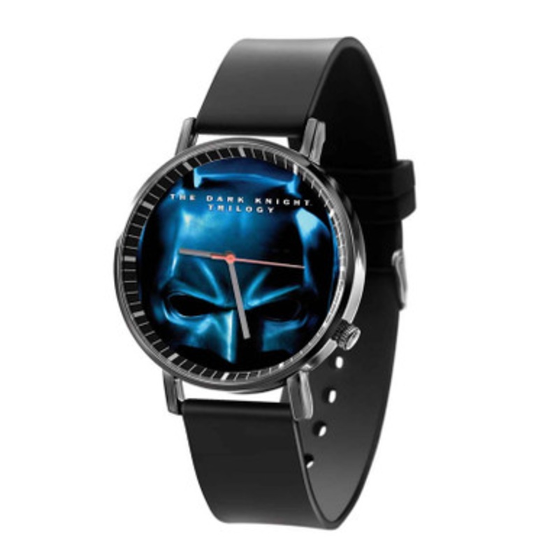 The Dark Knight Batman Mask Black Quartz Watch Unisex With Premium Gift Box