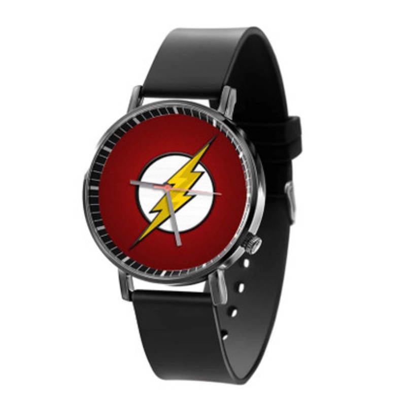 The Flash Black Quartz Watch Unisex With Premium Gift Box
