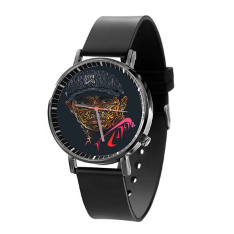 Tiger Woods Black Quartz Watch Unisex With Premium Gift Box