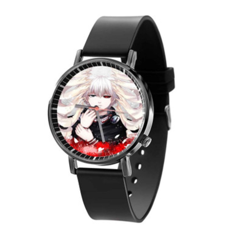 Tokyo Ghoul Kaneki Ken Unisex Black Quartz Watch With Premium Gift Box