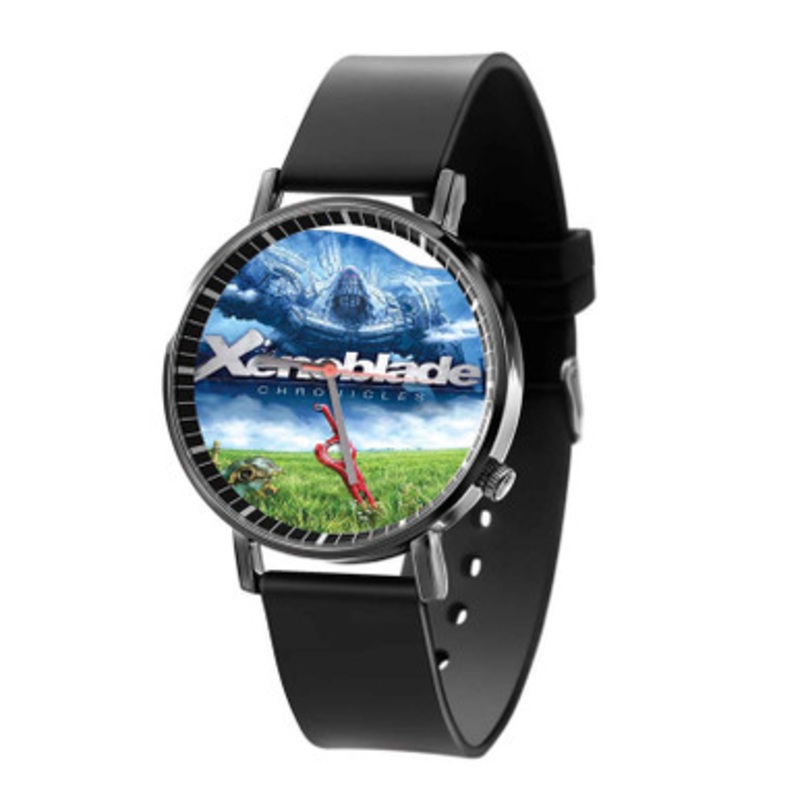Xenoblade Chronicles Art Black Quartz Watch Unisex With Premium Gift Box